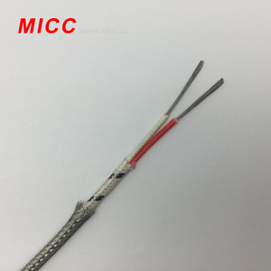 Micc k loại sợi thủy tinh cách nhiệt sợi thủy tinh vỏ bọc SSB cặp nhiệt điện mở rộng dây 20AWG bị mắc kẹt 2*7/0.3mm - Product Image 5