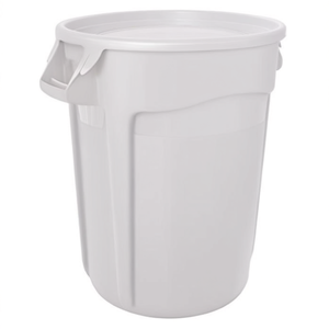 Bidone per Rifiuti Brute 38 L Bianco per Uso Commerciale - Product Image 2
