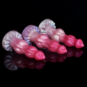 NNSX - Juguetes Sexuales Eróticos de Silicona con Anillo Anal, Dildo de Perro con Nudo, Pene de Animal de Fantasía con Ventosa para Mujeres y Hombres, Tallas S, M, L - Product Image 4