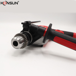 <span class=keywords><strong>Perceuse</strong></span> à percussion professionnelle KONSUN 900W |   <span class=keywords><strong>Perceuse</strong></span> électrique avec tête en aluminium et jeu de forets à noyau |   Prise en charge OEM - Product Image 6