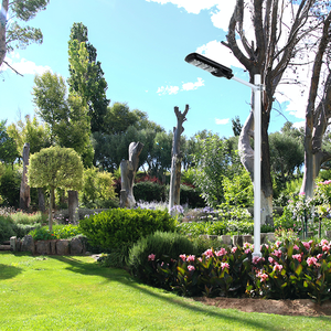 Новейшие 2 года гарантии, солнечные лампы, уличные фонари, регулируемые, встроенные солнечные уличные фонари с внутренней батареей - Product Image 5