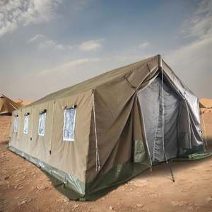 Carpa de Lona de Doble Capa con Estructura Saddlespan, Impermeable para Cuatro Estaciones, Portátil, para Desierto, Mantiene el Calor, en Oferta - Product Image 1