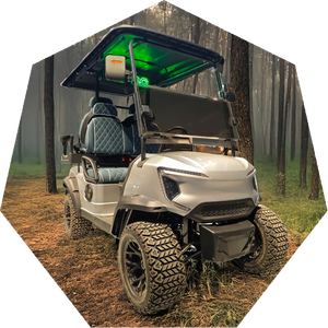 Voiturette de golf électrique haute performance de qualité 2 + 2 sièges 7500W - Product Image 5