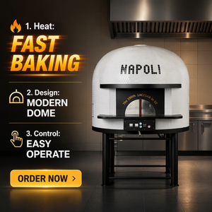 Horno Eléctrico <span class=keywords><strong>para</strong></span> <span class=keywords><strong>Pizza</strong></span> Napolitana de Calidad Artesanal, <span class=keywords><strong>para</strong></span> una Base Crujiente y Cocida Uniformemente en Cada Porción - Product Image 1