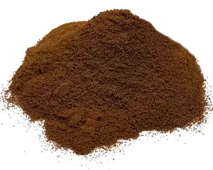 Pure black instant coffee powder without sucrose without the addition of strong instant black coffee