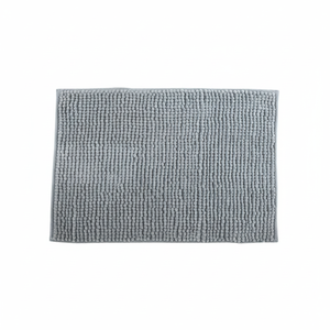 Tappetino da Bagno in Ciniglia 50x80 cm Grigio Chiaro - Product Image 2