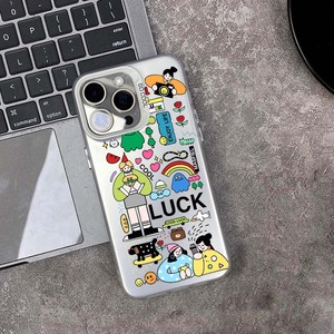Graffiti marché impression plaqué argent clé TPU PC housse de téléphone portable pour <span class=keywords><strong>Iphone</strong></span> 8 Xr Xs <span class=keywords><strong>Max</strong></span> <span class=keywords><strong>11</strong></span> 12 13 14 15 16 17 Air - Product Image 5