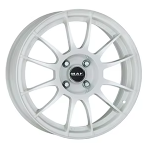 ล้อรถยนต์สำหรับเปลี่ยนขนาด 18 นิ้ว สีขาวเงา พร้อมออฟเซ็ต 35 มม. PCD 98 มม. CB 58.1 รุ่น XLR - Product Image 4