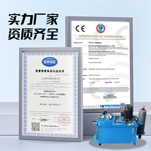Estación de Bombeo Hidráulico de 250 Bares y 5.5 Kw, 1 Etapa, Tanque de Combustible Personalizable, Tubería M18, Sistema de Aceite Hidráulico - Product Image 2