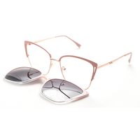 Lunettes de soleil rectangulaires de luxe avec monture en alliage polarisé et verres Tac
