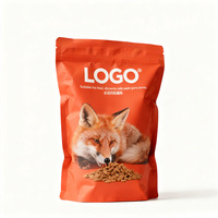 Emballage de sachets alimentaires, pour friandises et collations pour animaux de compagnie, formes et logos personnalisés