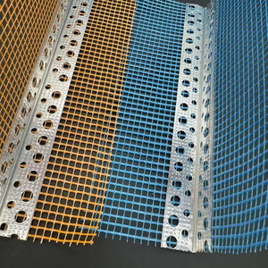 Coin de <span class=keywords><strong>protection</strong></span> en aluminium renforcé de fibre de verre pour plaques de plâtre, résistant aux chocs et à l'eau, empêche les éclats et les fissures, protège les murs - Product Image 1