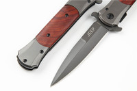 DA309 couteau pliant 5CR13MOV lame manche en acier haute dureté multifonction camping chasse couteau de poche