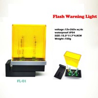 12-265V Flash d'avertissement lumières d'urgence clignotant rotatif Signal de sécurité led