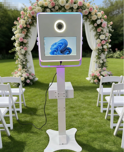 Cabina de Fotos con Espejo, Fotomatón con Espejo, Cabina de Fotos con <span class=keywords><strong>Photoshop</strong></span>, Accesorios para Selfies de Boda, Estuche de Transporte - Product Image 2
