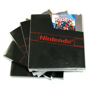 Transparent Protective Case for Nintendo Entertainment System NES Game Cartridges Game Card Protector for 8 bit NES Game Card