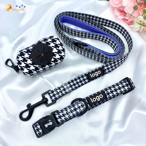 Arnés y Correa para Perros Pequeños, Diseño Personalizado a Cuadros, con Logotipo Personalizado, Sin Tirones, Accesorios para Mascotas, Venta al por Mayor - Product Image 4