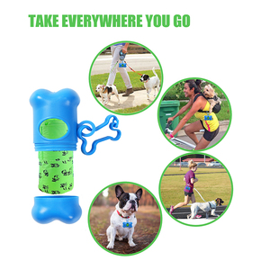 Sac en plastique pour déjections canines, biodégradable, compostable, écologique, personnalisé, avec poignée - Product Image 5