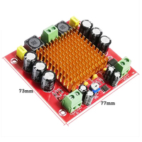 Amplificateur de puissance professionnel haute puissance 150W 12-26V DC 12V 24V Module audio Marque originale Fabriqué aux États-Unis
