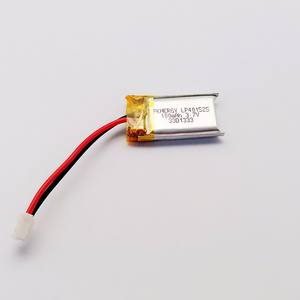 100 mAh 3,7 v batería de polímero li-polímero LP401525 pequeñas baterías recargables más pequeño de la batería lipo - Product Image 3