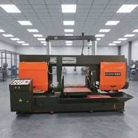 Scie à ruban semi-automatique à structure stable GB4235/GB4240/GB4250/GB4260 GZ4260 pour la découpe de métaux – Vente directe usine