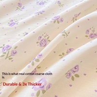 Parure de lit trois pièces en tissu épais pour dortoir étudiant, avec matelas rafraîchissant, couette simple et taie d'oreiller, anti-humidité