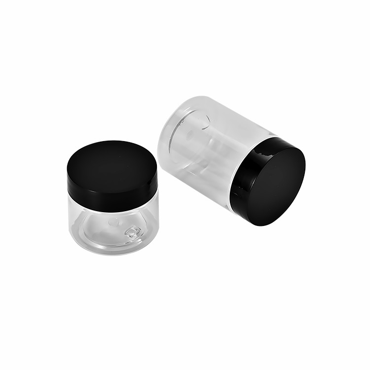 Wholesale Clear Plastic PET Jar 50-500ml Wide-mouth Cap Ideal for Nuts Tea Food Storage Hot Seller