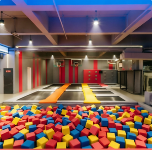 Parco Giochi al Coperto Personalizzato Chiavi in Mano: Trampolini, Scivoli, Enorme Macchina Spara Palline, Parete da Arrampicata per Tutte le Età - Product Image 2