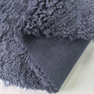 Tissu polaire en velours côtelé 100% polyester, poids lourd 610 GSM, <span class=keywords><strong>chaud</strong></span>, pour <span class=keywords><strong>manteau</strong></span>, veste, chapeau, literie - Product Image 4