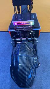 Trottinette électrique pliable 72V pour adulte avec éclairage RGB, moteur brushless HM 13 pouces, frein à huile longue portée 120-150KM et pédale large - Product Image 3