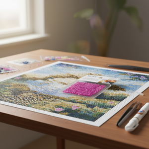 ILAN Diamante 5D 2.7mm Rosa 2200pz per Pittura Diamante - Product Image 2