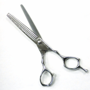 Ciseaux de barbier en acier inoxydable 440C, logo personnalisé, ciseaux de coupe de cheveux professionnels pour salon, avec boîte de beauté - Product Image 5