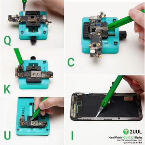 Lame de démontage rapide pour CPU NAND 2UUL DA22, ensemble de couteaux à démonter 5 en 1, grattoir pour puces, couteau à démonter, réparation de téléphones mobiles, pelle pour puces de carte mère - Product Image 4
