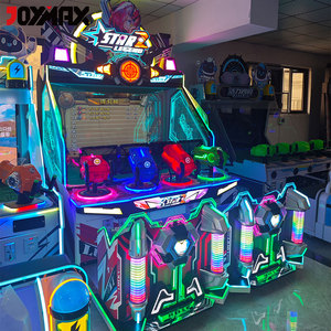 Máquina de Videojuegos Arcade Star <span class=keywords><strong>Legends</strong></span> de 75 Pulgadas para 4 Jugadores, Máquina de Juegos de Diversión para Niños que Funciona con Monedas, Máquina de Juegos de Tiro con Pelotas - Product Image 5
