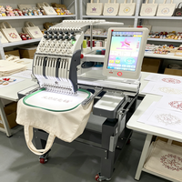 Benutzerfreundliche Computer-Stickmaschine mit hellem Farb-LCD-Vorschaubildschirm für Anfänger-Nähler zu Hause