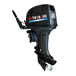 TWINSUN 40HP 선외 모터 2 스트로크 긴 샤프트 계신 엔진 아웃보드 40HP 보트 모터 40HP 보트 엔진 야마하 요트 엔진