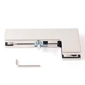 Nhà máy Made OEM Logo phụ kiện phần cứng thép không gỉ cửa kính không khung kẹp bản vá phù hợp - Product Image 6