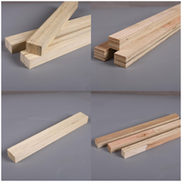 Factory Wholesale FuQing Brand Modern Design Laminated Veneer Lumber Beam Pine Solid Custom Size 2100mmx35mmx38mm First-Class