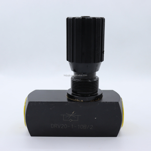 Válvula de Control de Flujo Hidráulico Unidireccional HUADEYEYA Drv20-1-10b, de Acero Fundido para Uso en Maquinaria, con 1 Año de Garantía - Product Image 1