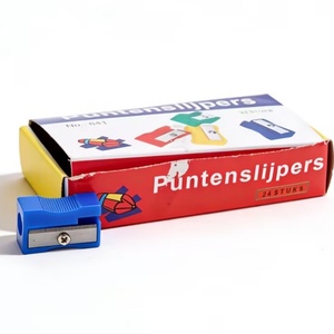 Taille-crayon portable en plastique à un trou, design simple, prix de gros direct usine, idéal pour les étudiants - Product Image 5
