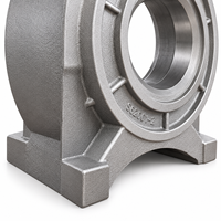 Boîtier principal hydraulique en fonte ductile sur mesure QT700-2 avec usinage CNC pour systèmes hydrauliques industriels avec usinage de précision