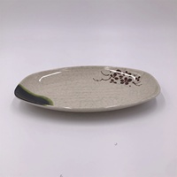 Assiettes ovales en mélamine de qualité alimentaire sans BPA, écologiques, durables, à bas prix, 2025, en forme de poisson, lavables au lave-vaisselle