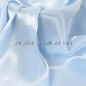 Yumuşak tül dokuma kumaş flaş parlatıcı polyester organze kumaş flaş elbise bluz prenses etek ev tekstili