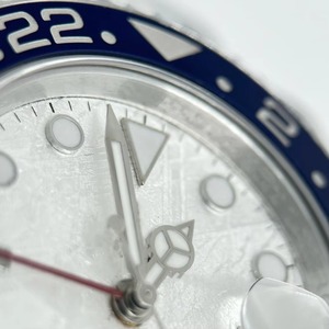 Montre mécanique étanche de qualité supérieure, mouvement 40 mm V4, cadran en météorite véritable, fabrication d'usine dorée - Product Image 5