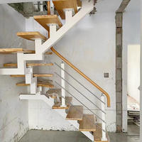 Escalier en spirale extérieur en acier inoxydable préfabriqué au design moderne, escalier en acier galvanisé à chaud pour usage extérieur