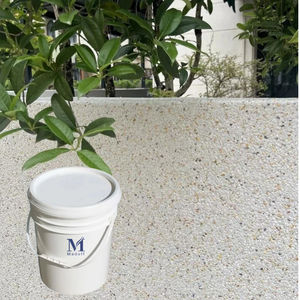 樹脂洗浄石アートコーティング耐久性ブラシアクリルコーティング液体石アートコーティングマイクロ研磨石 - Product Image 6