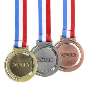 Premium Durable Zinc Alloy Casted Polished Award Medal Customizable Sports <b>Plaque</b> Supplier - Product Image 1