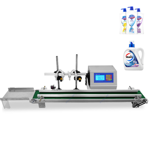 Máquina de Llenado de Pasta Cosmética de Cuatro Cabezas con Transportador Automático para Uso Comercial, Tipo de Llenado de Champú - Product Image 2
