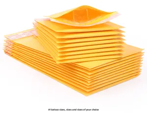 Оптовая продажа, конверты из крафт-бумаги с биоразлагаемой прокладкой