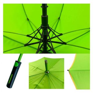 Parapluie de golf semi-automatique de 21 pouces avec un design minimaliste moderne, protection contre le vent et le soleil pour adultes - Idéal pour les voyages - Product Image 4